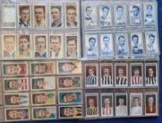 Cigarette cards, 5 sets Football related; Ardath Famous Footballers, Ogden's Football Club