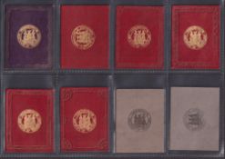 Tobacco leathers, ATC, College Seals, 'M' size, a collection of 105 leathers for Colleges all