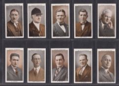 Cigarette cards, Wills Irish Sportsmen (set 50 cards) (number 7 slight corner mark rest gen vg)