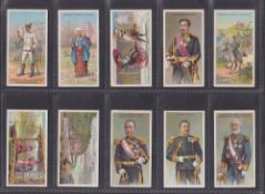Cigarette cards, Lambert & Butler, Japanese Series (set, 25 cards) (gd)