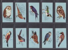 Trade cards, Tetley Tea British Birds (set 48 cards) (vg)