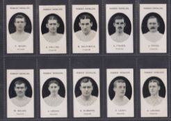 Cigarette cards, Taddy, Prominent Footballers, (No Footnote), Fulham, (set, 15 cards) (vg)