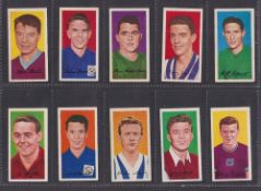 Trade cards, Barratt's, Famous Footballers Series A9, (49/50 missing no 20) (1 with ink stain to