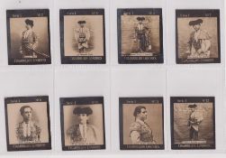 Cigarette cards, Uruguay, Danckelman & Schrader, Photo Series (Plain backs), 'M' size, 130 cards,