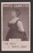 Cigarette card, Taddy, Actresses, Collotype, type card, Mrs. A Shaw (gd) (1)