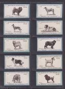 Trade cards, 2 sets; Molassine Dogs of all Countries, Tony Oliver German Orders & Decorations (gd)