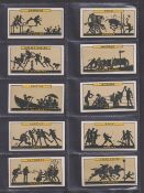 Cigarette cards, Illingworth & Co Comicartoons of Sport (set 25 cards) (no 25 toning on back, rest