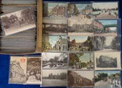 Postcards, UK, approx. 450 cards from various UK counties to comprise Kent, Hertfordshire, Isle of