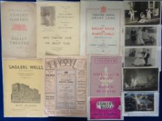 Entertainment, Ballet, 30 items comprising 20 programmes (includes illustrated Festival Ballet