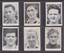Trade cards, News Chronicle, Football Pocket Portraits, Notts County (set, 12 cards) (some