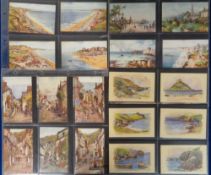 Postcards, Artist Drawn, approx. 700 cards to include ARQ, Valentines, Salmon, Tucks, Vivian