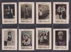 Cigarette cards, Malta, Colombos, National Types & Costumes, 'M' size (set, 100 cards plus a few