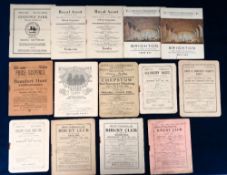 Horseracing, racecards, a collection of 15 racecards, 1914 onwards inc. Bibury 7th Jul 1914, 9th Jul