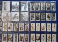 Cigarette cards, 8 sets, all London related; L&B London Characters, Churchman Story of London,