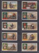 Cigarette cards, Ogden's 2 sets, Famous Dirt Track Riders, ABC of Sport (gd)