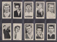 Trade cards, DC Thomson Stars of Sport & Entertainment (set 48 cards) including Bobby Charlton,