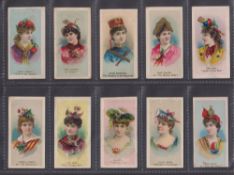 Cigarette cards, USA, Duke's Fancy Dress Ball Costumes (set 50 cards) (very mixed condition, approx.