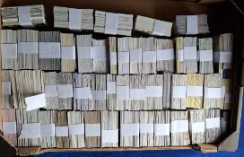 Trade cards, 50 modern trading card sets, apparently complete (not all sets checked for