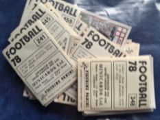 Trade cards, 10 sets and a few odds; sets are Golden Wonder World Cup all Stars, Golden Wonder