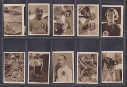Trade card, Estonia Olympic Committee, Sport & Cinema Series, 46 different cards, Olympics 1936,