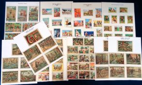 Trade cards, Scouts, a collection of 5 Continental sets inc. J Camps of Barcelona, (20 cards),