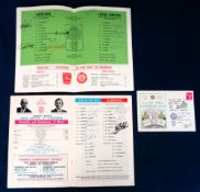 Football memorabilia, Leeds United v Arsenal, FA Cup Final programme 1972 with 12 autographs