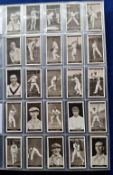 Cigarette & Trade cards, 23 sets all cricket related in large modern album; Ogden's (3, Cricket