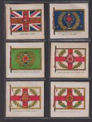 Tobacco silks, Anon, (Phillips), Regimental Colours, 'L' size, (set, 72 silks) (gd)