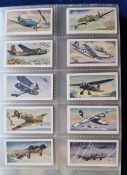Trade cards, 20 sets, Ringtons (16) including Aircraft World War II, Ships Royal Navy, Sovereigns