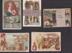 Trade cards, Liebig, a collection of ten Italian edition sets, Italian Lakes I ref. S785, The Letter