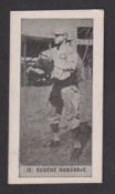 Trade card, USA, Harrington's Ice Cream, Baseball Stars, type card, no 33 Eugene Hargrave (gd) (1)
