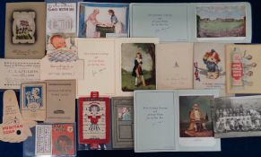 Ephemera, a mixed age collection of approx. 400 items to include advertising (Sunlight Soap, Puritan