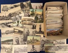 Postcards, South Africa, a selection of approx. 280 cards to include native peoples, street