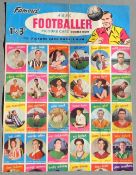 Trade advertising poster, A&BC Gum, shop display advertising poster for Footballer Picture Cards,