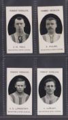 Cigarette cards, Taddy, Prominent Footballers, (No Footnote) Brighton & Hove Albion, 4 cards, J H
