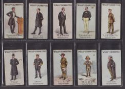 Cigarette cards, Wills Vanity Fair Series un numbered (set 50 cards) (fair/gd)
