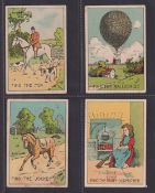 Trade cards, Holloway's, 18 cards in two part sets of Puzzle Series ref. HH23-2, (8/12, missing Find