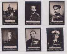 Cigarette cards, Ogden's, Guinea Gold, Boer War & Miscellaneous, 'L' & 'M' size cards, 126 cards