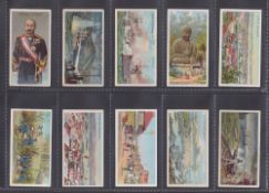 Cigarette cards, Lambert & Butler Japanese Series (set 25 cards) (a few with slight brown toning
