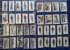 Cigarette & trade cards, Small mixture, over 150 cards in part sets and odds, mainly Military themed