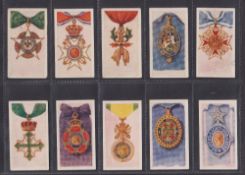 Cigarette cards, Societe Job Orders of Chivalry (set 25 cards) (gen gd a few fair)