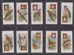 Trade cards, Fry's Birds & their Eggs (set 24 cards) (gd/vg)