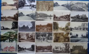Postcards, Knebworth, 50+ cards, RPs and printed to include Golf Club, Boy's Home, Parish Church,