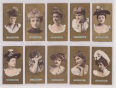 Cigarette cards, USA, Lorillard, Actresses, ref. N253 (Type 2, caption panel in blue, larger