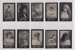 Cigarette cards, Germany, Laferme, 43 cards, all Actresses & Beauties ('Laferme Cigaretten,