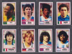 Cigarette cards, Rothman's International Footballers (set 50 cards) including Pele, Diego Maradona