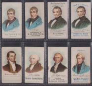 Trade cards, USA, Presidents, a collection of 8 early type cards, various issuers, W.H. Harrison (