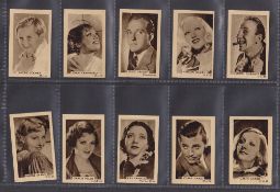 Trade cards, Facchino Cinema Stars (scarcer 'series of 50' version) 48/50, missing numbers 23 &