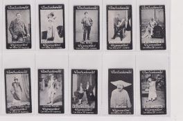 Cigarette cards, Cope's, Scandinavian Actors & Actresses (set, 30 cards) (gen. gd)