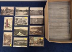 Postcards, Devon, a collection of approx. 350 cards to include Lynton and Lynmouth, Torquay,